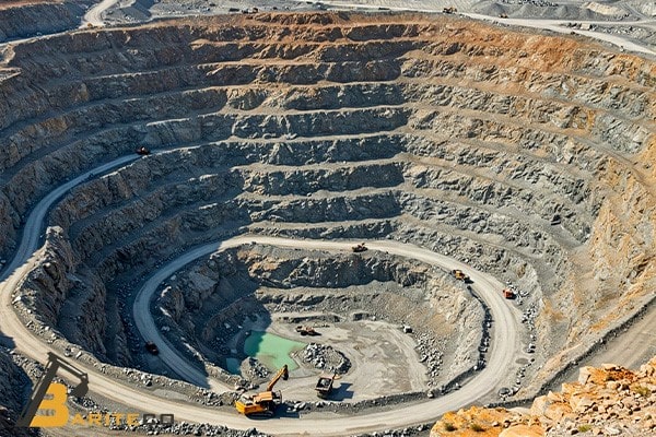 barite surface mining