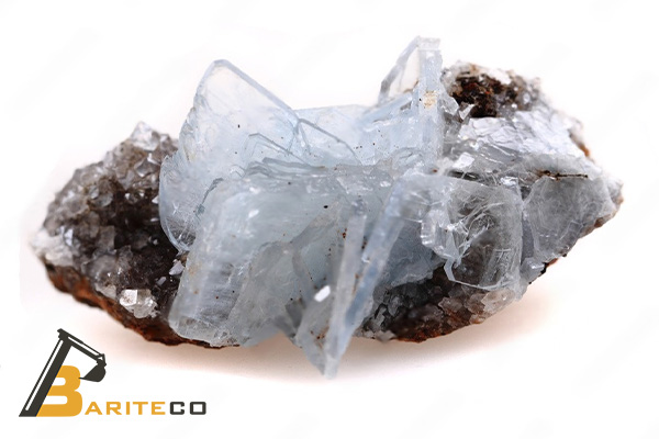 barite crystal image